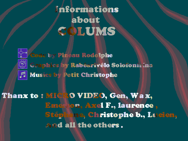 Columns [Falcon030] atari screenshot